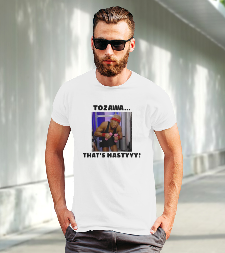 Tozawa. That’s Nastyyy Pink Dumbbells Fitness Focus T-Shirt