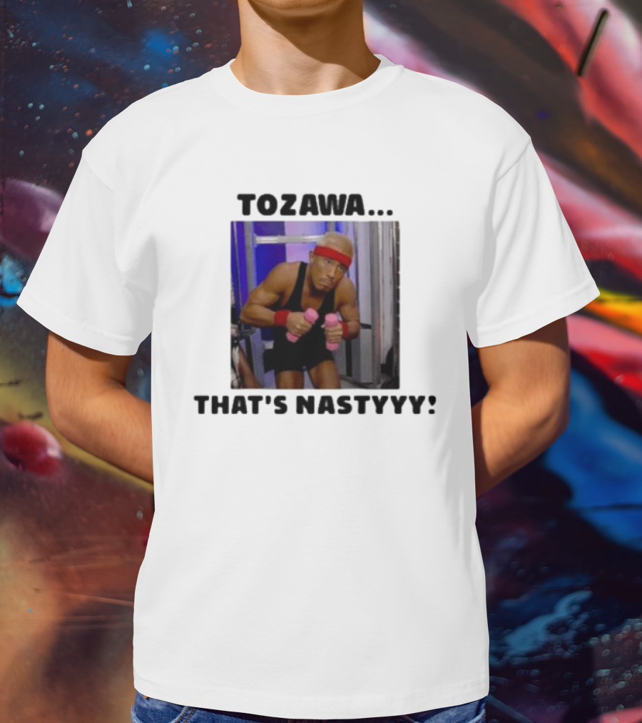 Tozawa. That’s Nastyyy Pink Dumbbells Fitness Focus T-Shirt