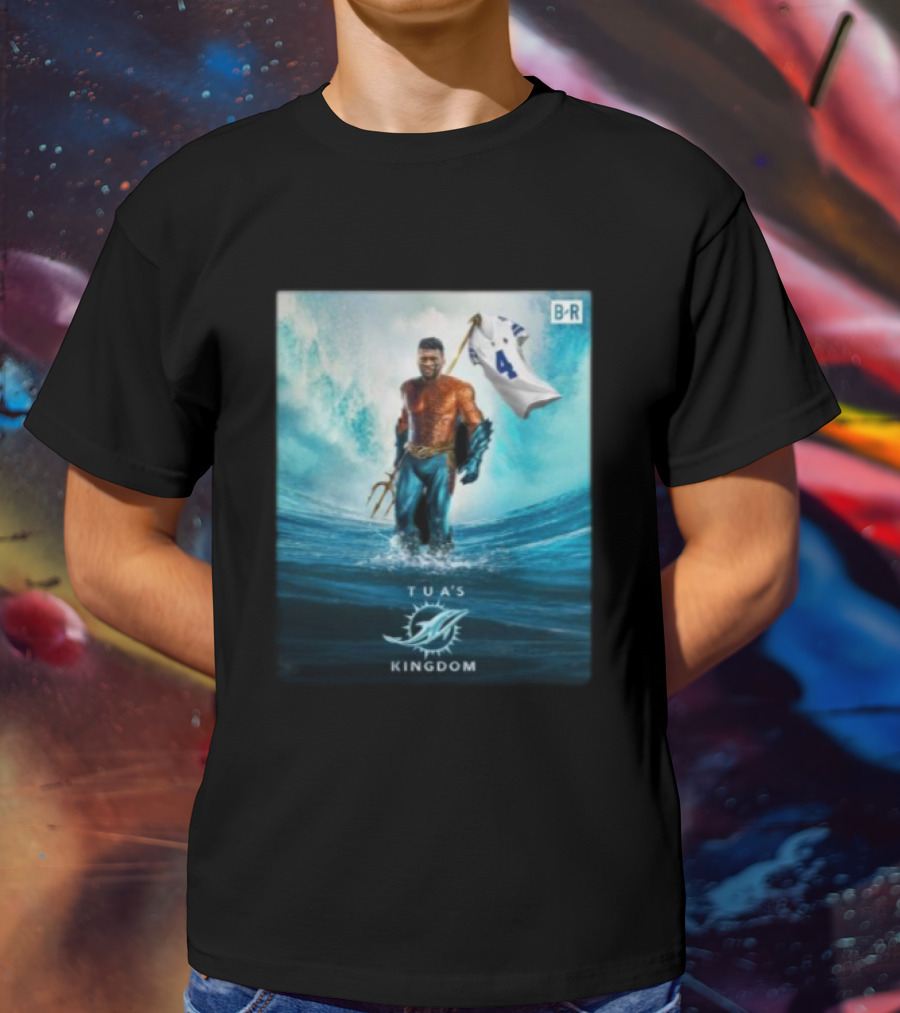 Tua's Kingdom Dolphins Conquer Cowboys B/R T-Shirt