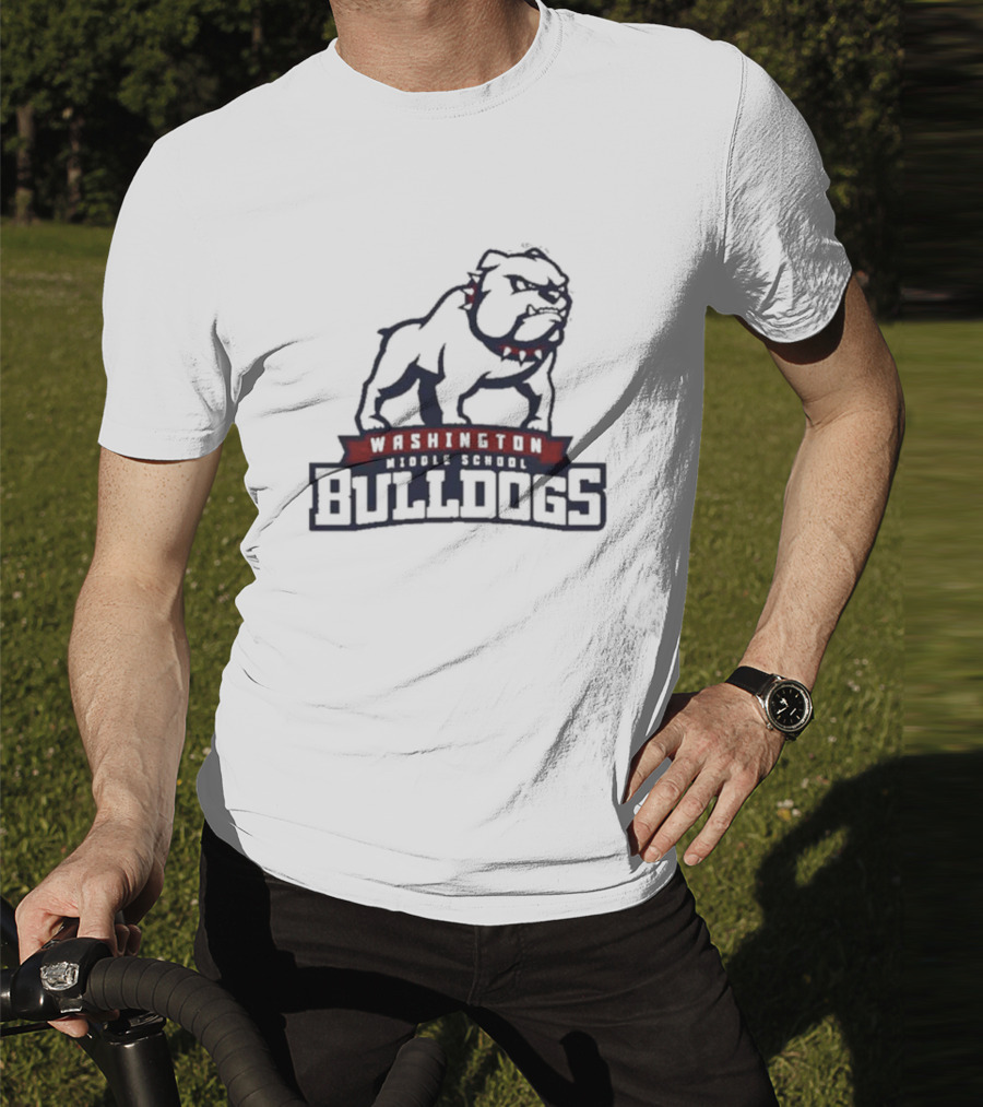 Washington Middle School Bulldogs Mascot T-Shirt
