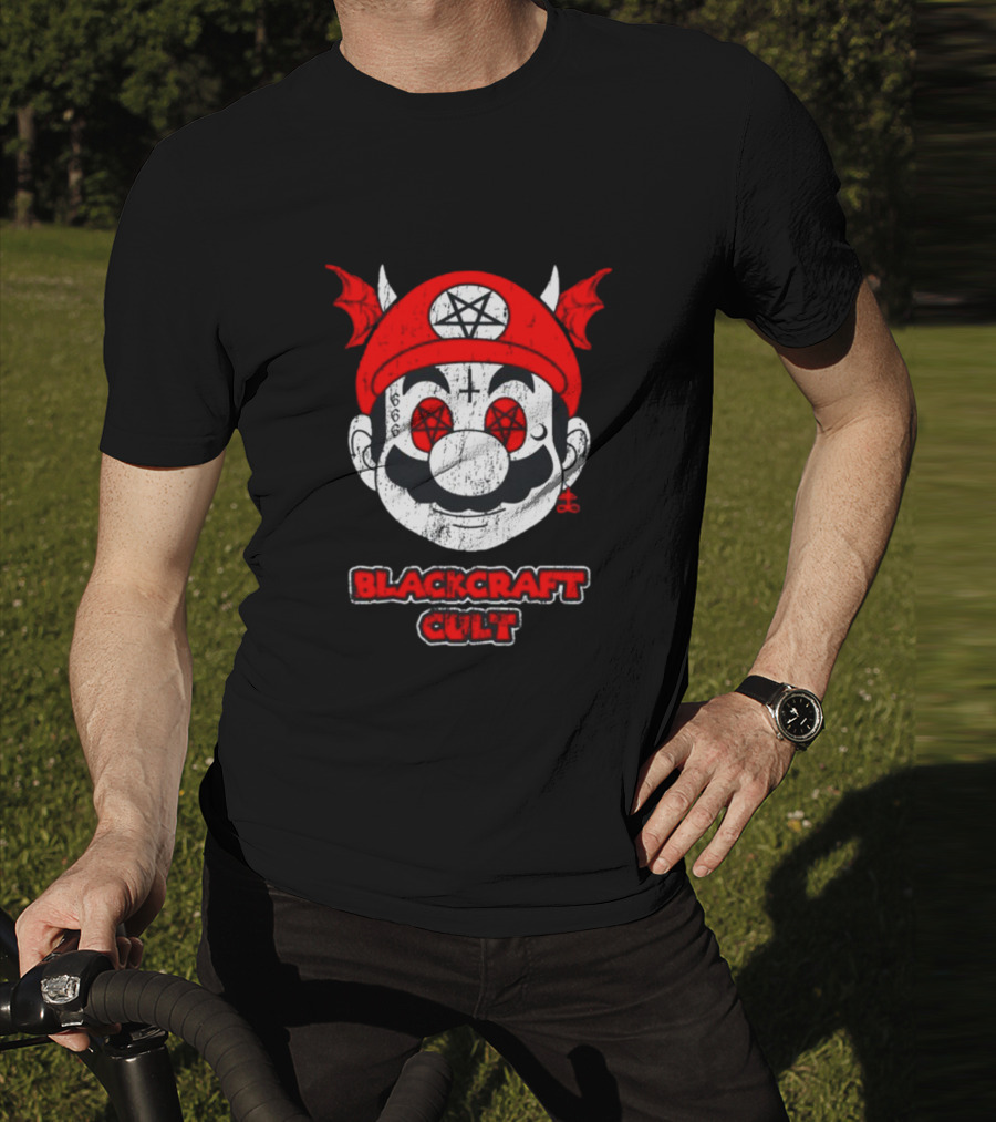 Blackcraft Cult It's A Me Satan Mario T-Shirt