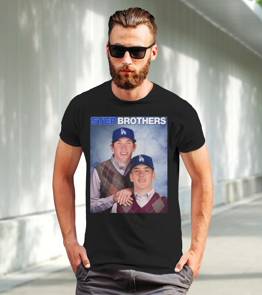 Bobby Miller Walker Buehler LA Step Brothers T-Shirt