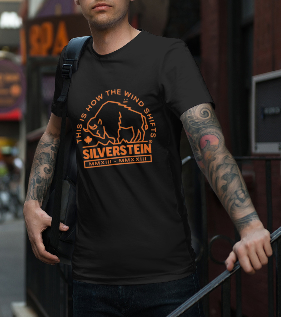 THIS IS HOW THE WIND SHIFTS SILVERSTEIN MMXIII - MMXXIII BUFFALO T-Shirt
