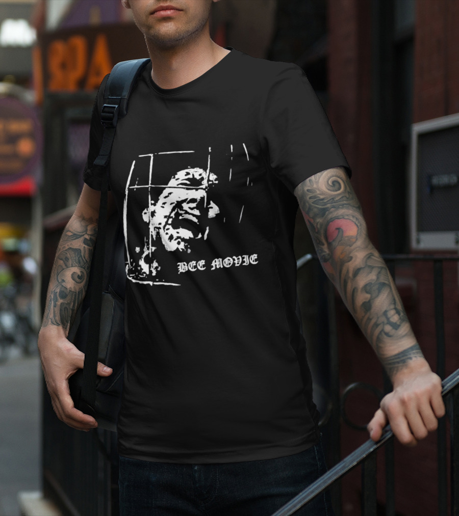 Methsyndicate Bee Movie Nicholas Cage Wicker Man Inspired T-Shirt