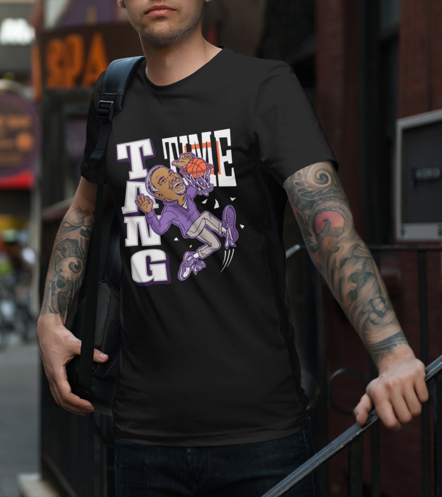 Charliehustle Tang Time Coach Jerome Basketball Slam Dunk T-Shirt