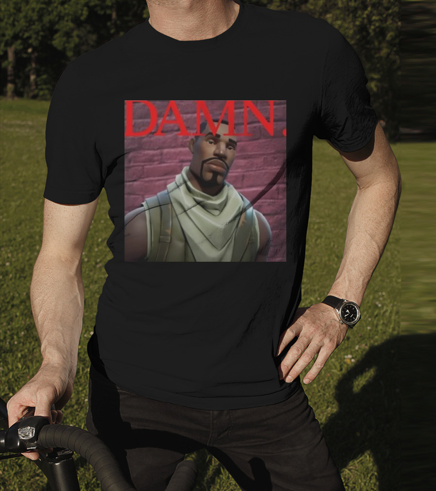 Rroguethreads Kendrick Lamar Spitfire Damn Brick Wall Character T-Shirt