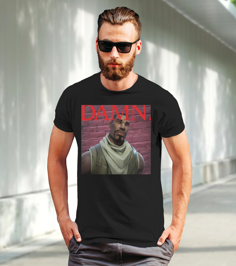 Rroguethreads Kendrick Lamar Spitfire Damn Brick Wall Character T-Shirt