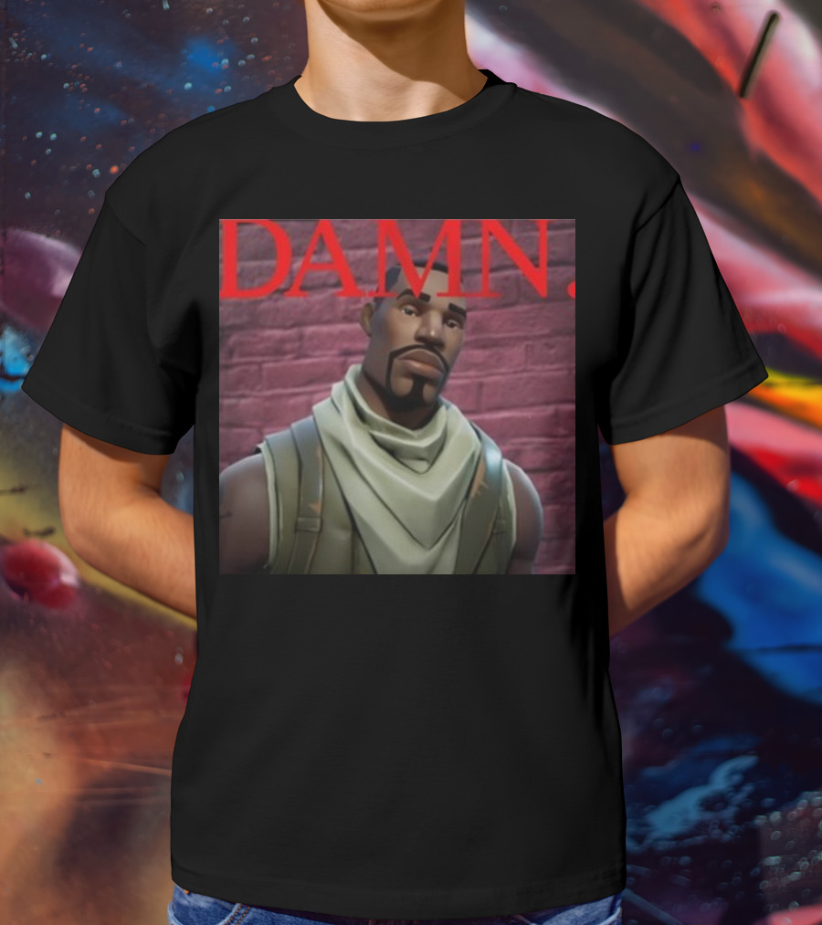 Rroguethreads Kendrick Lamar Spitfire Damn Brick Wall Character T-Shirt