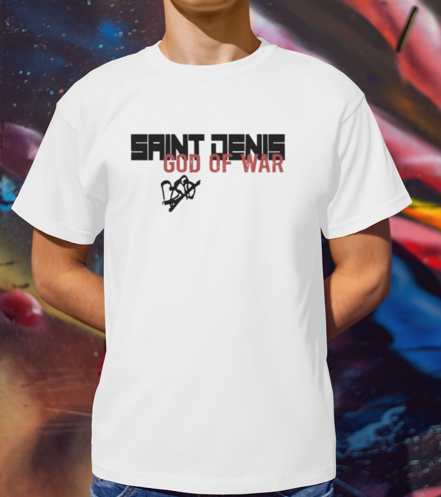 Saint Denis God Of War Gaming T-Shirt