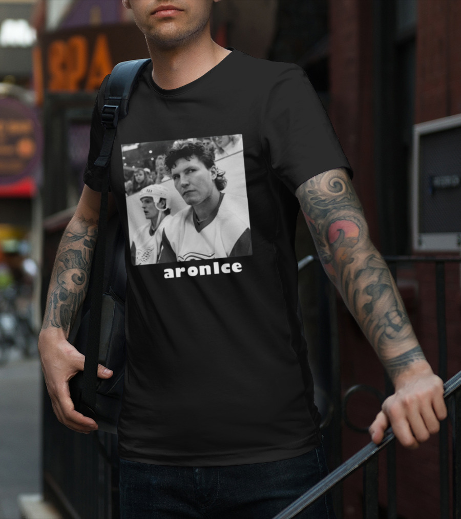 Bob Probert War On Ice Hockey Legend In Action T-Shirt