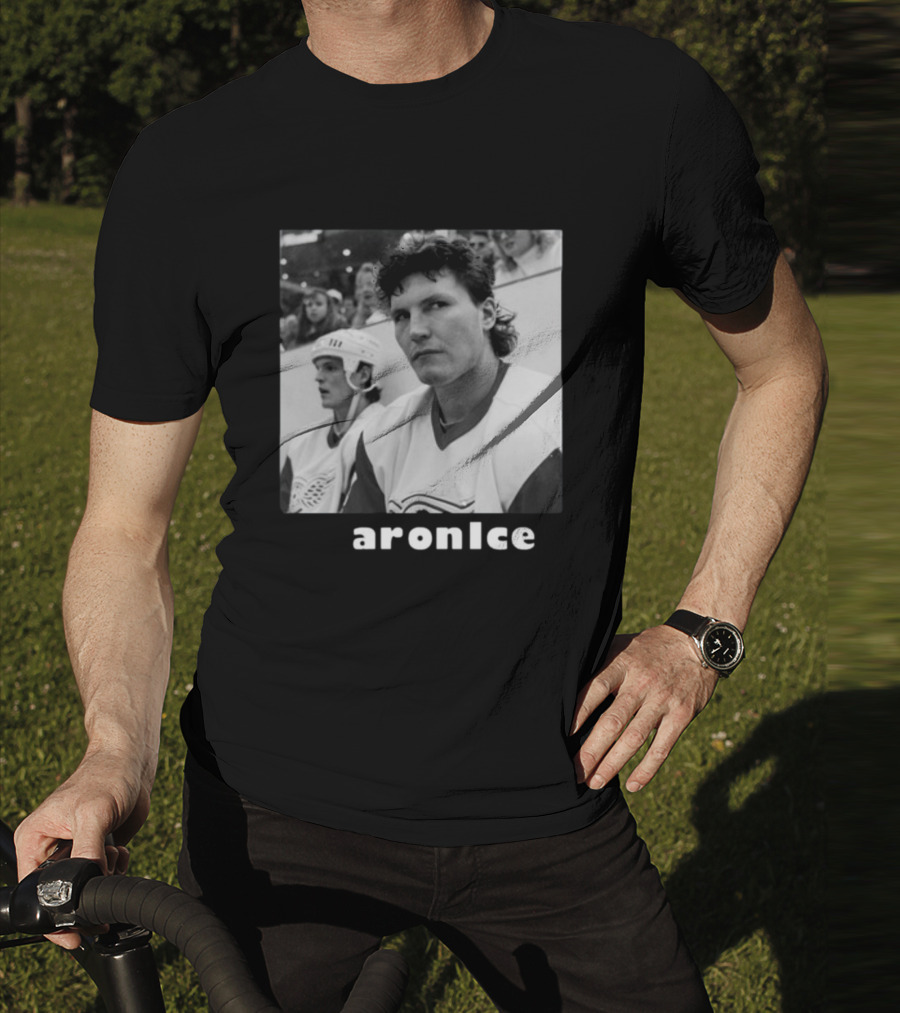 Bob Probert War On Ice Hockey Legend In Action T-Shirt