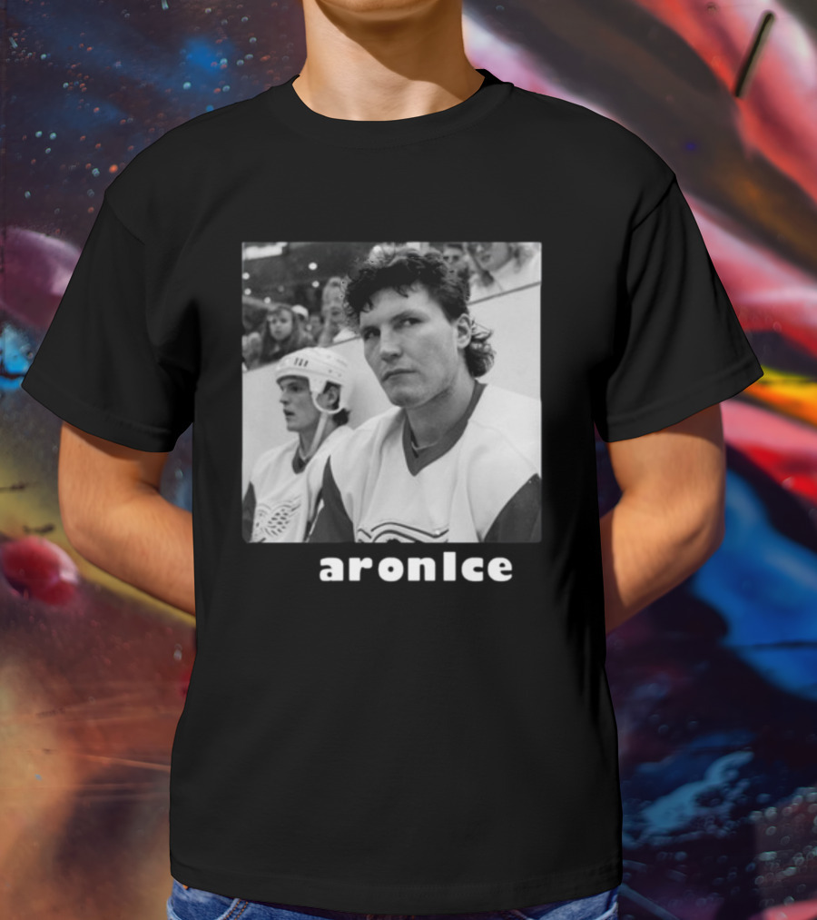 Bob Probert War On Ice Hockey Legend In Action T-Shirt