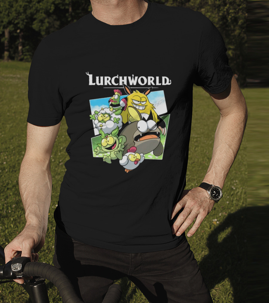 Lurchworld Grnk.Shop Characters Adventure T-Shirt