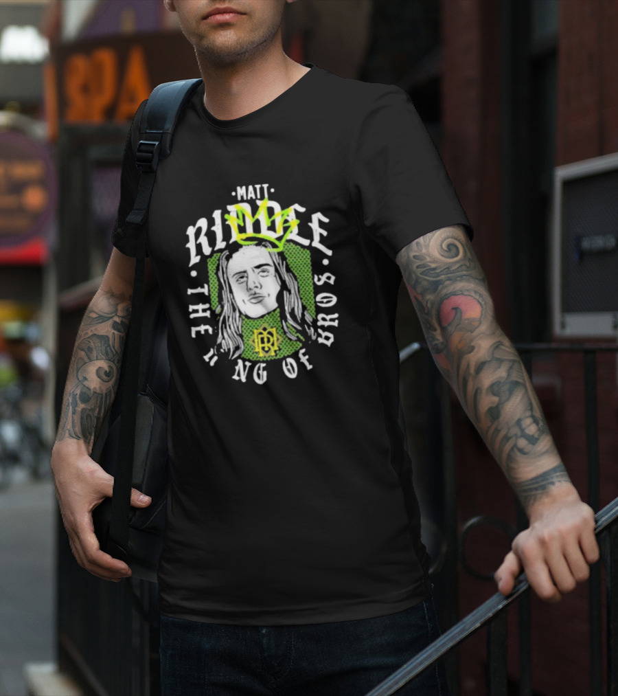 Matt Riddle The King Of Bros Crown T-Shirt