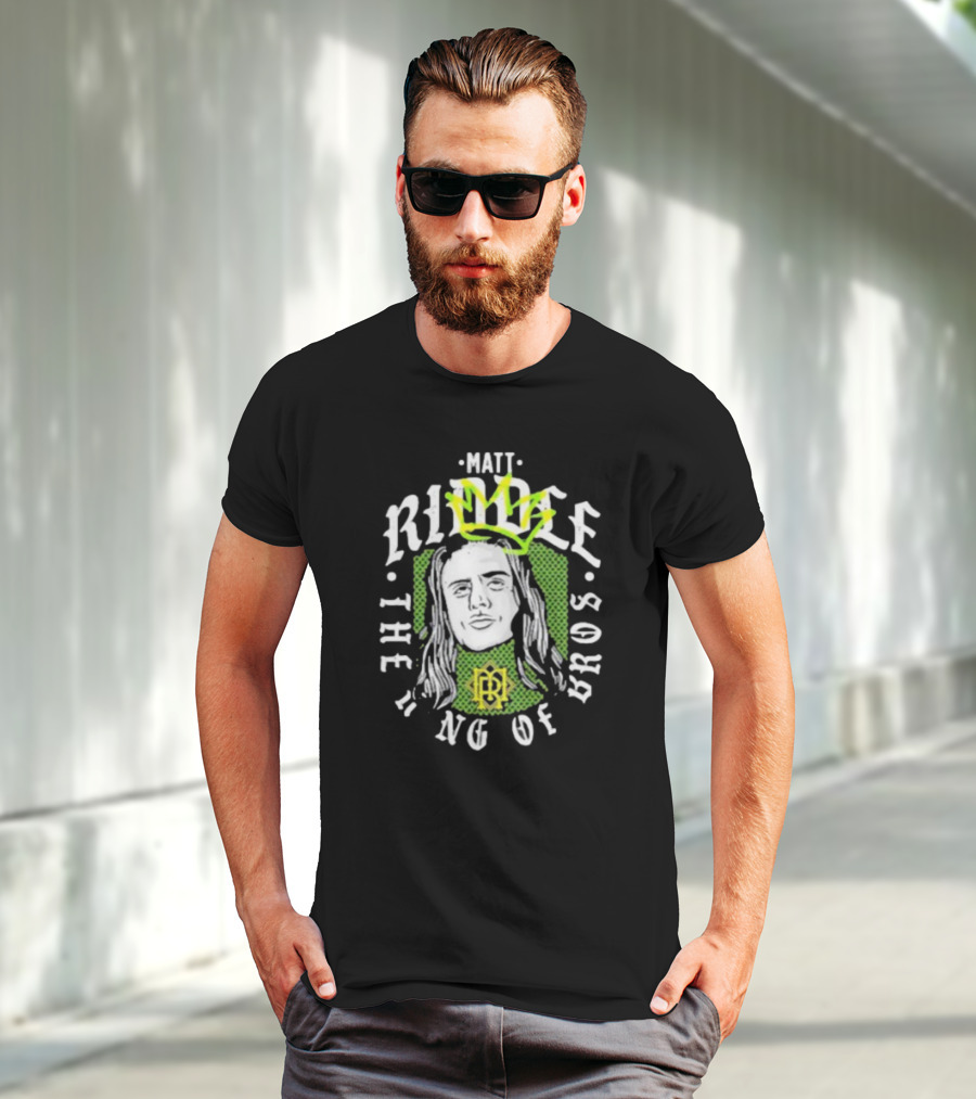 Matt Riddle The King Of Bros Crown T-Shirt