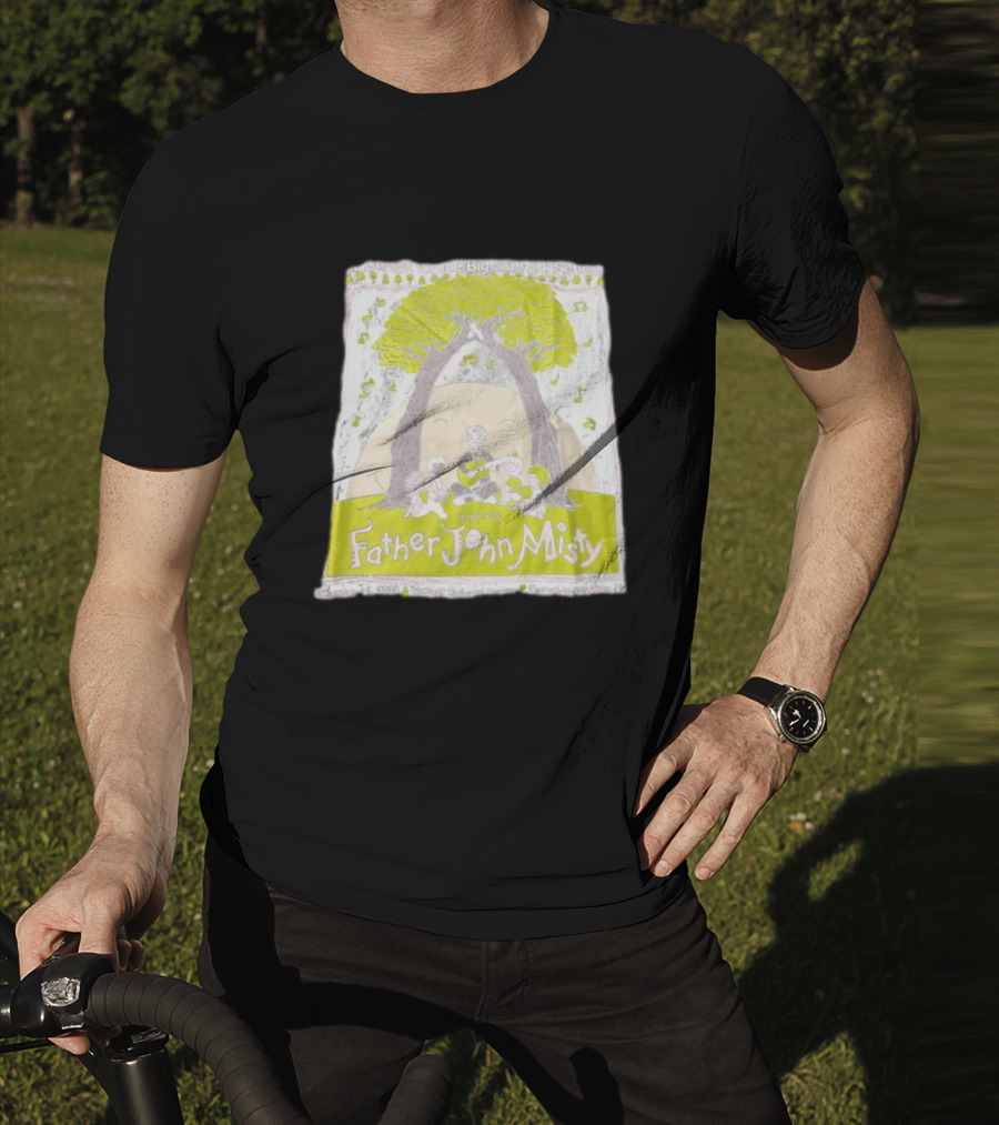 Father John Misty In Concert Under The Trees For Big Sur Park School Benefit T-Shirt