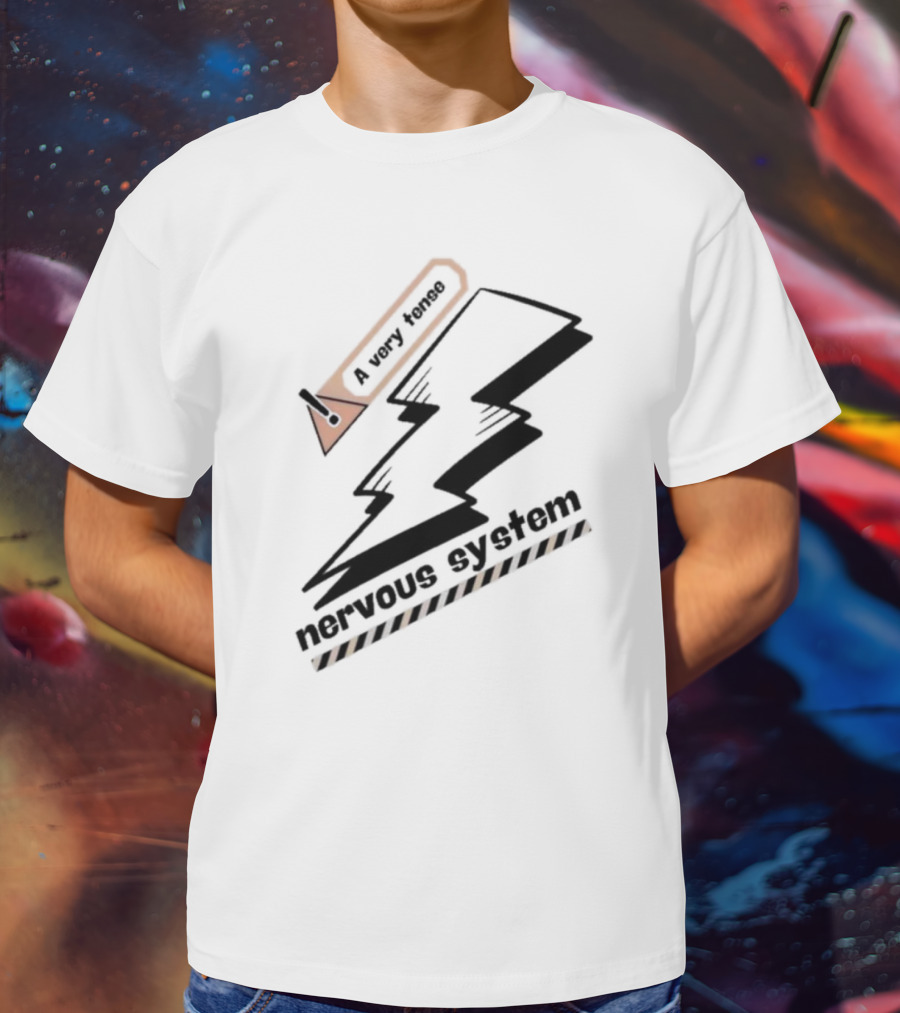 A Very Tense Nervous System Lightning Bolt T-Shirt