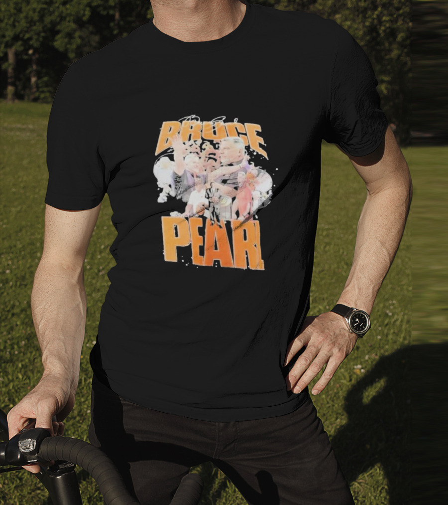 Bruce Pearl Auburn Coach Dynamic Basketball Collage T-Shirt