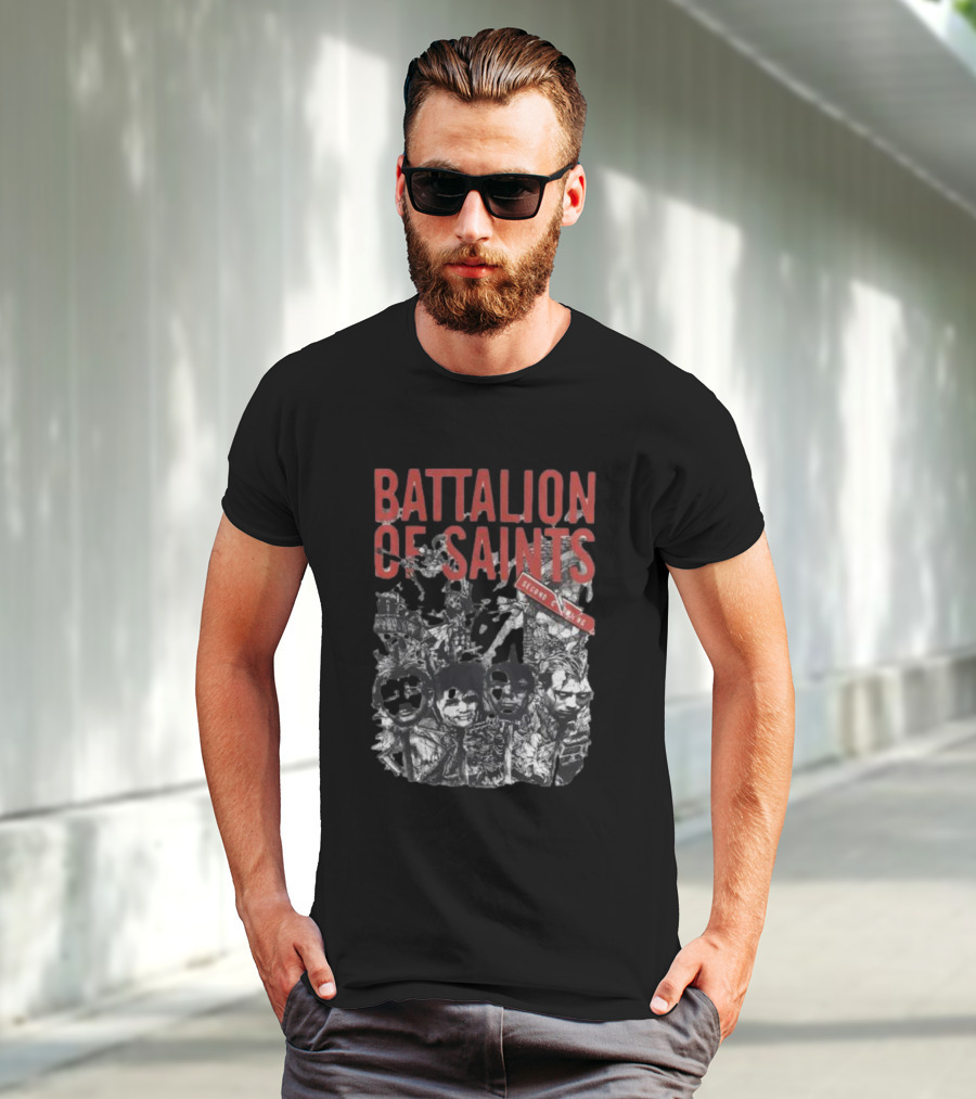 Battalion Of Saints Second Coming Punk Rock Album Cover T-Shirt