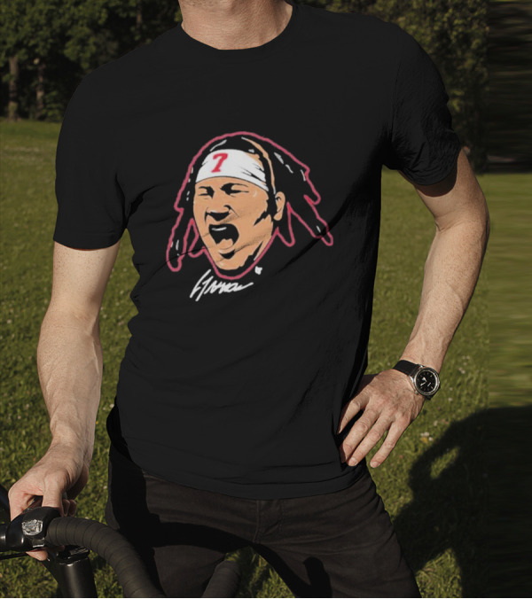 C J Stroud Swag Head 7 Signature T-Shirt
