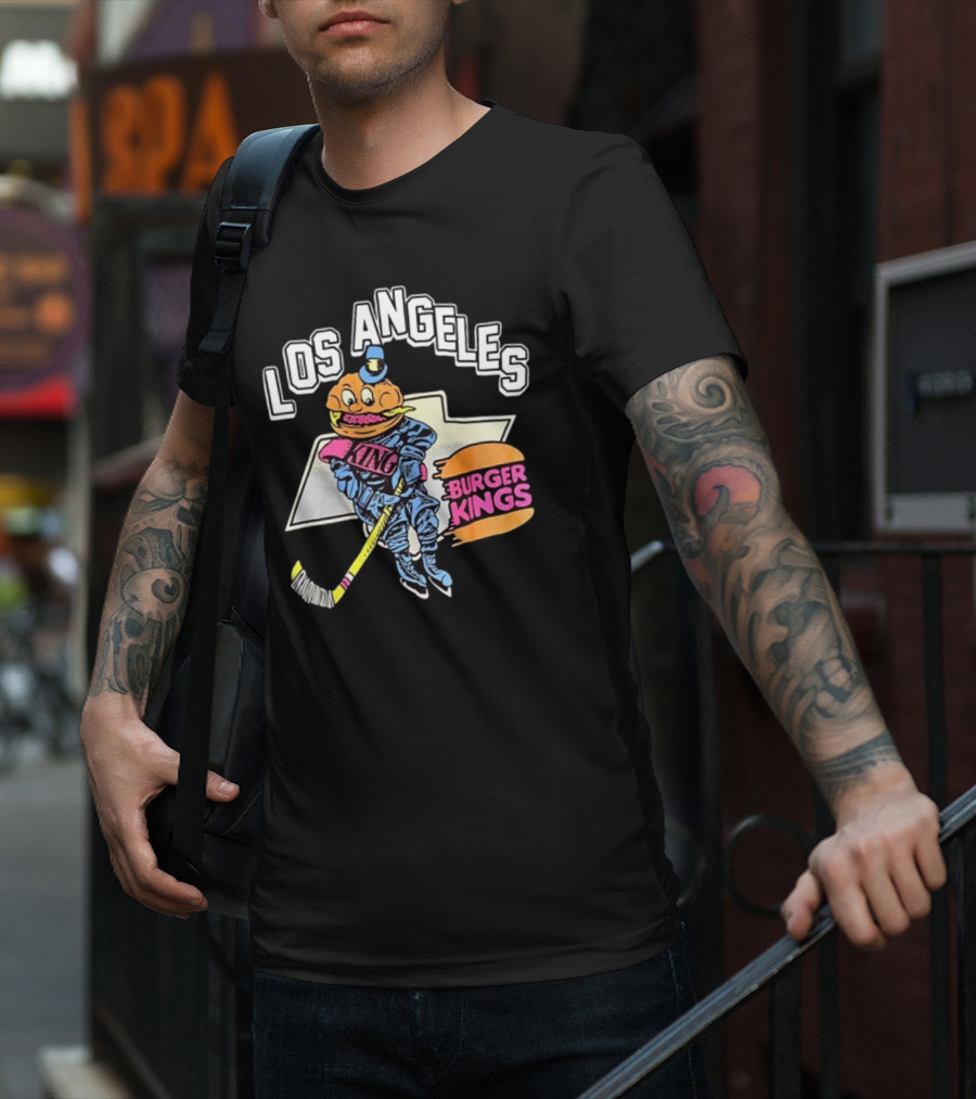 Los Angeles Burger Kings Hockey Character T-Shirt