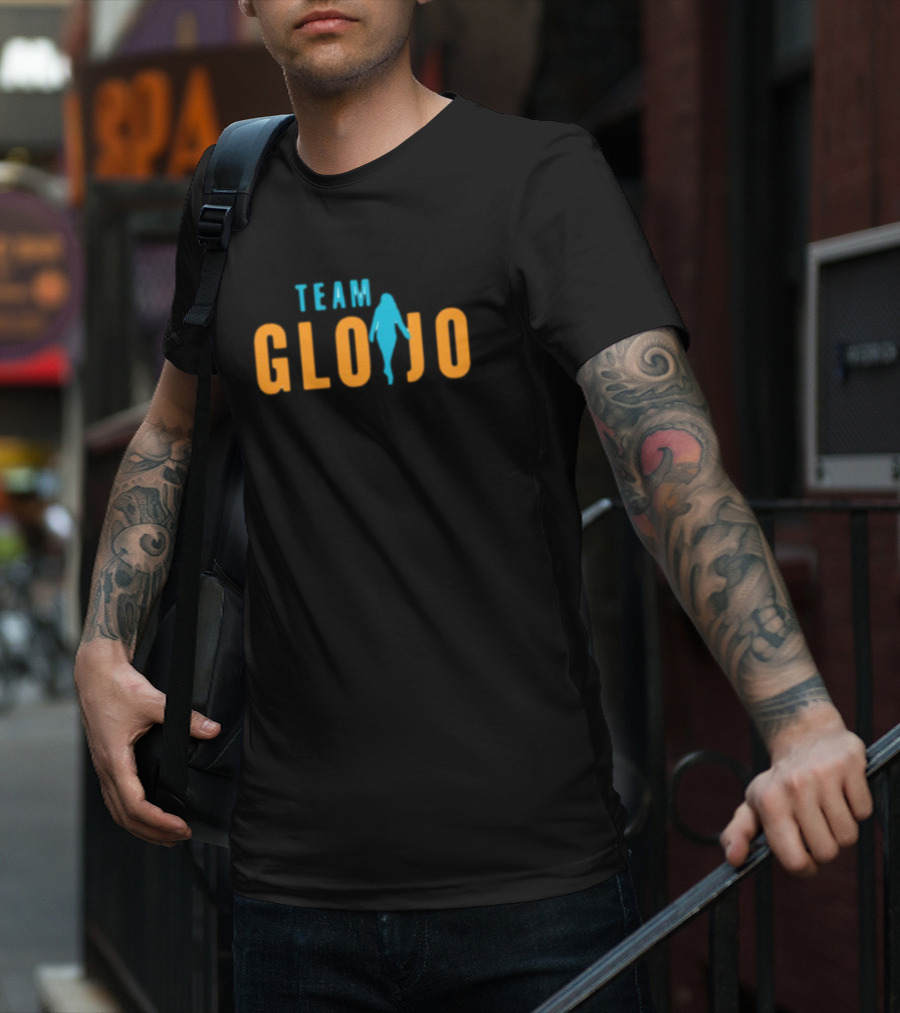 Team Glojo Silhouette Logo Emblem T-Shirt