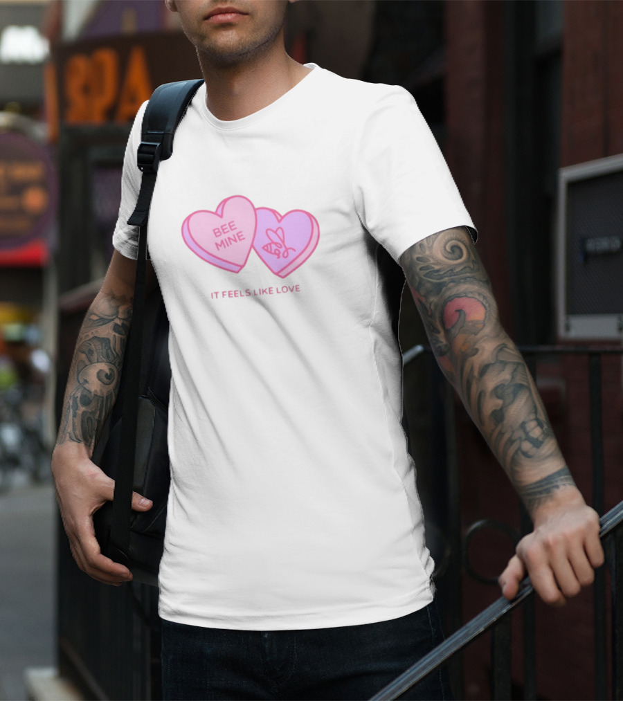 Bee Mine Heart It Feels Like Love T-Shirt