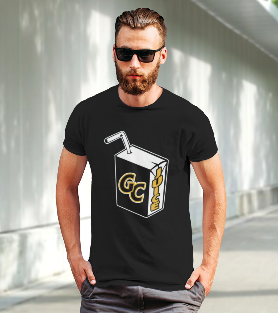 Braylon Mullins Wearing GC Juice Carton T-Shirt