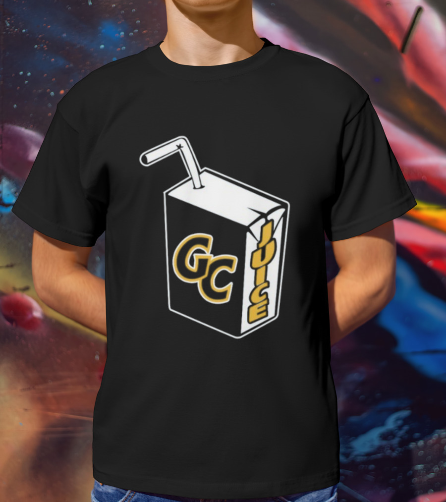 Braylon Mullins Wearing GC Juice Carton T-Shirt