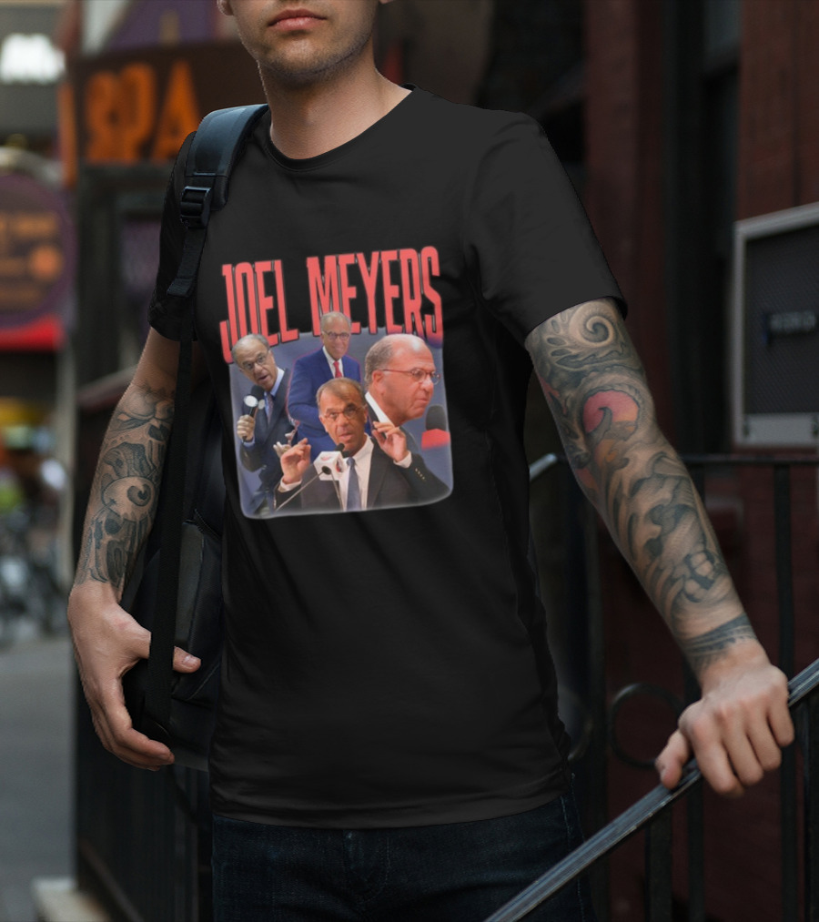 Joel Meyers NBA Announcer Speaker Broadcaster Compilation T-Shirt