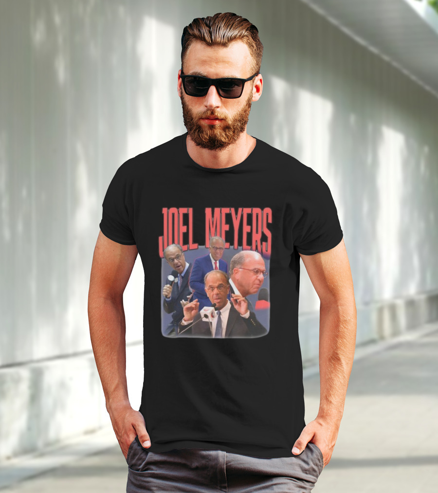Joel Meyers NBA Announcer Speaker Broadcaster Compilation T-Shirt