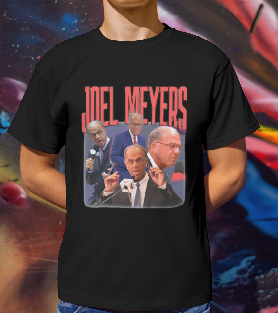 Joel Meyers NBA Announcer Speaker Broadcaster Compilation T-Shirt