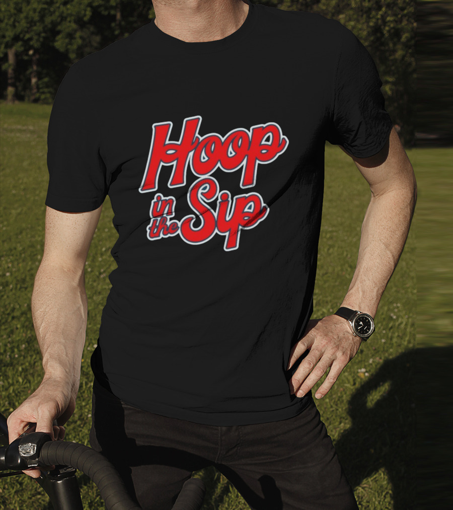 Collegecornerstore Hoop In The Sip T-Shirt