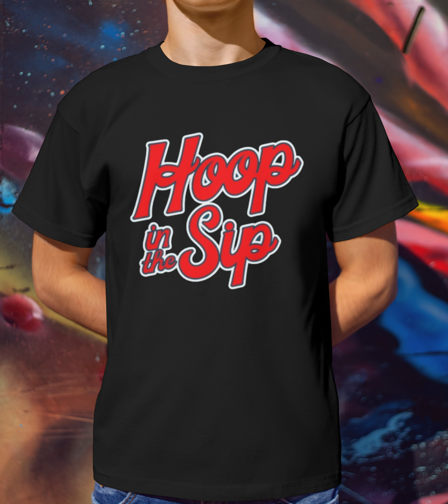 Collegecornerstore Hoop In The Sip T-Shirt