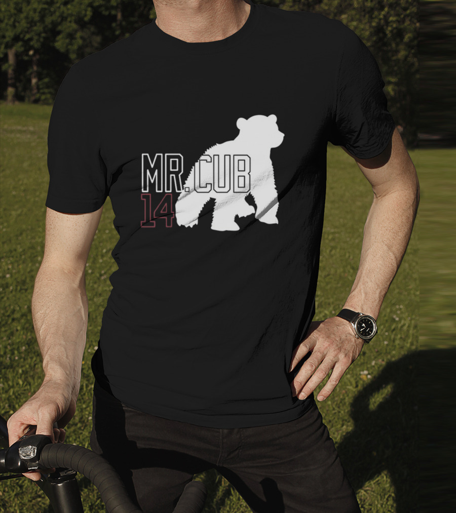 Mr. Cub 14 Silhouette Bear T-Shirt