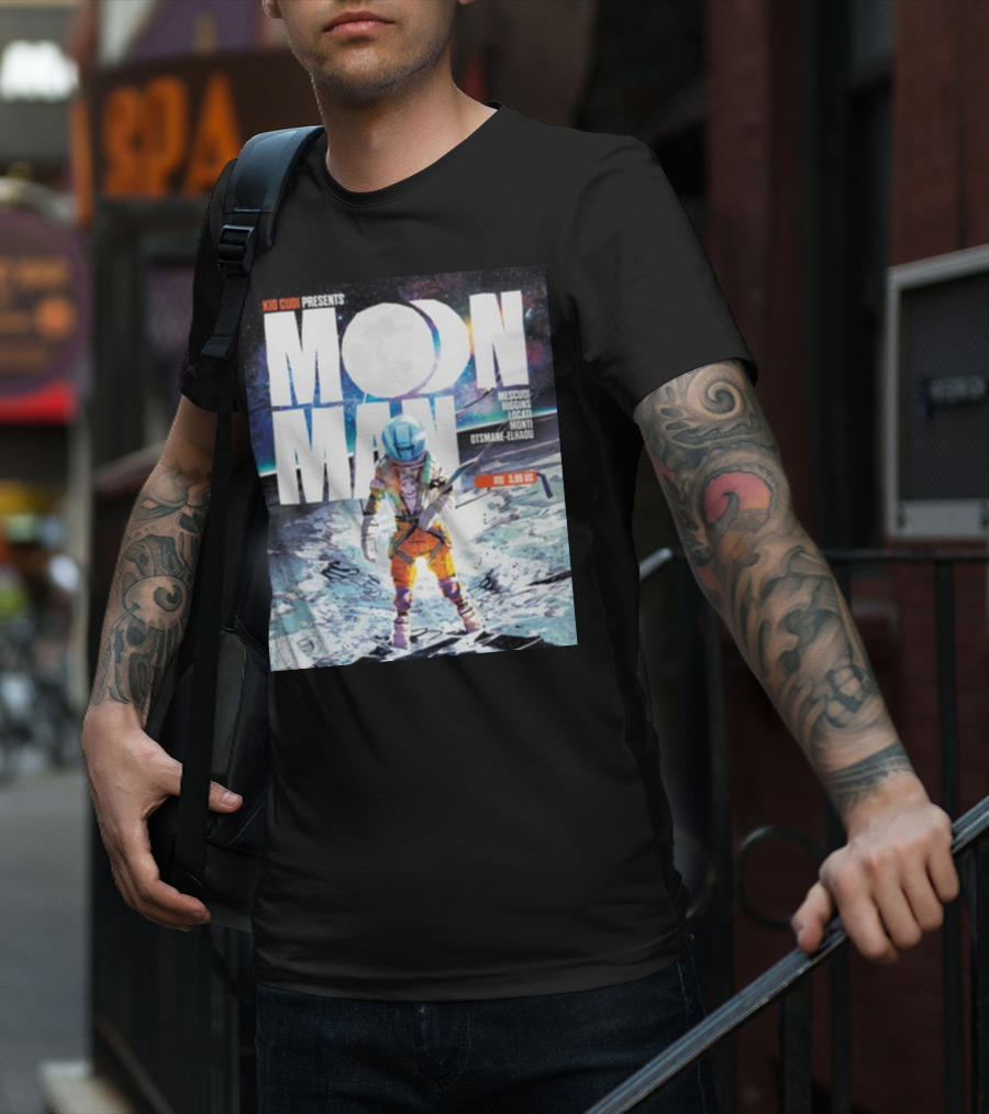 Kid Cudi Presents Moon Man Mescudi Riggins Dot Da Genius Monti Otsmane-Elhaou T-Shirt
