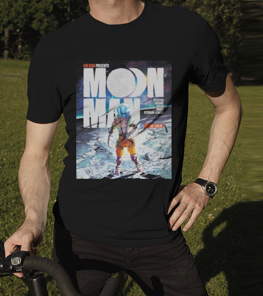 Kid Cudi Presents Moon Man Mescudi Riggins Dot Da Genius Monti Otsmane-Elhaou T-Shirt