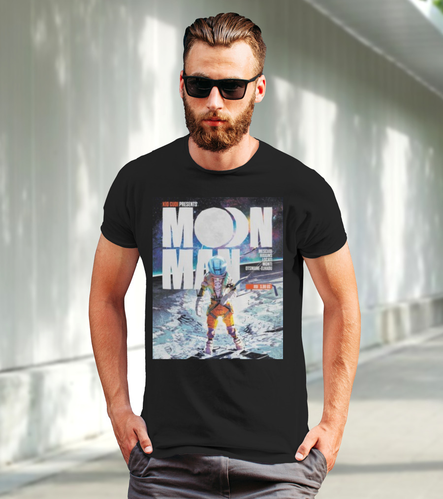Kid Cudi Presents Moon Man Mescudi Riggins Dot Da Genius Monti Otsmane-Elhaou T-Shirt