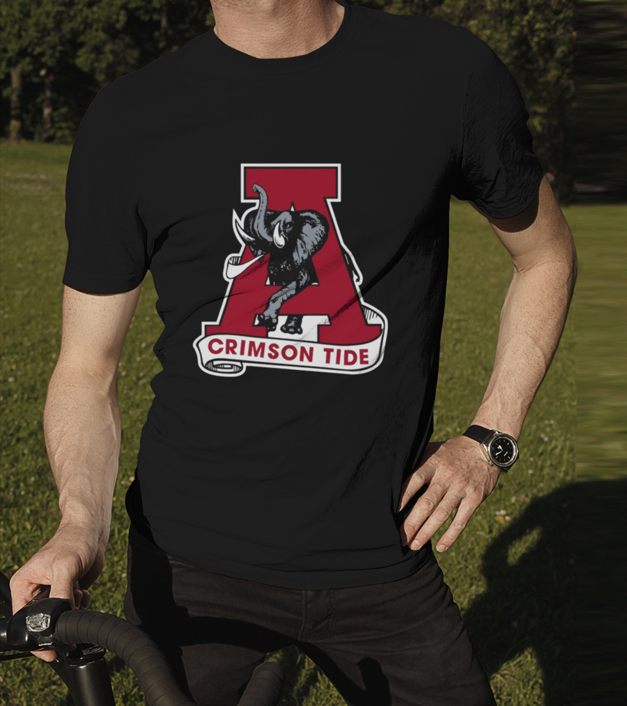 Jerret Mcelwain Alabama Crimson Tide Elephant T-Shirt