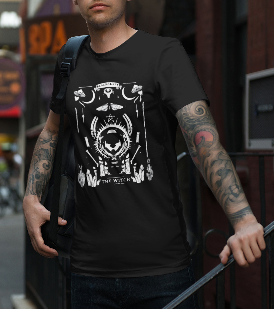 Blackcraft Cult The Witch Tarot Blackcraftcult Store Mystic Symbolism T-Shirt