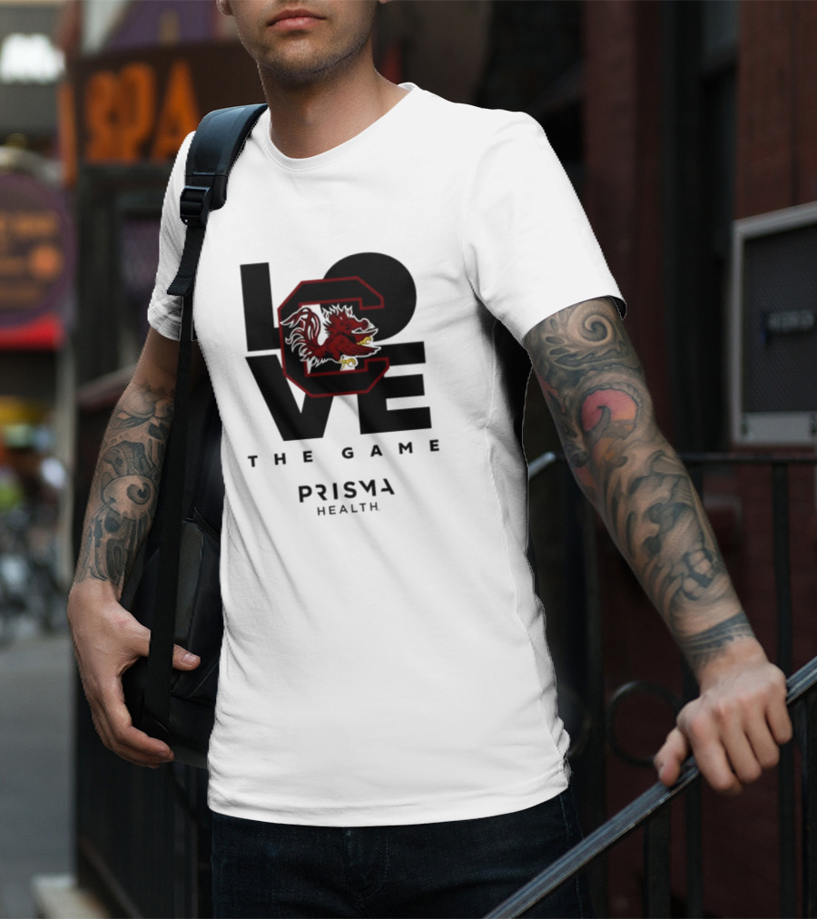 Love The Game South Carolina Gamecocks Prisma Health T-Shirt