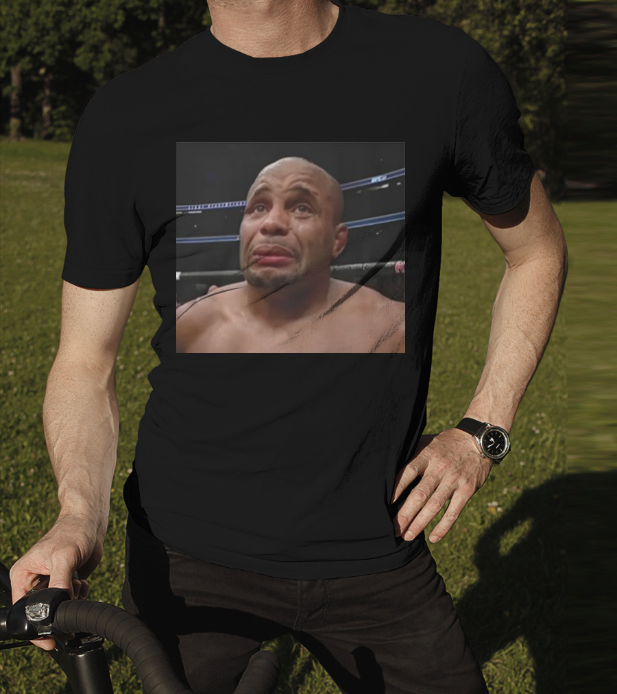 Crying DC Jon Jones Meme Reaction UFC Fight Face T-Shirt