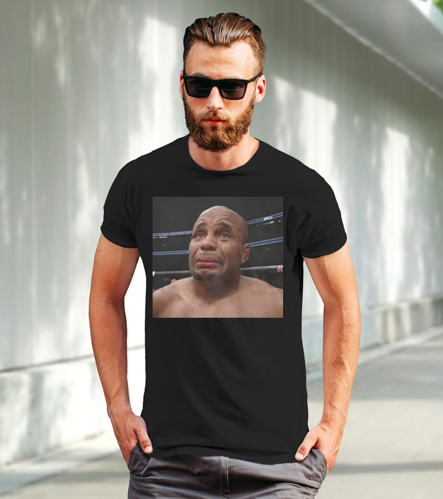 Crying DC Jon Jones Meme Reaction UFC Fight Face T-Shirt