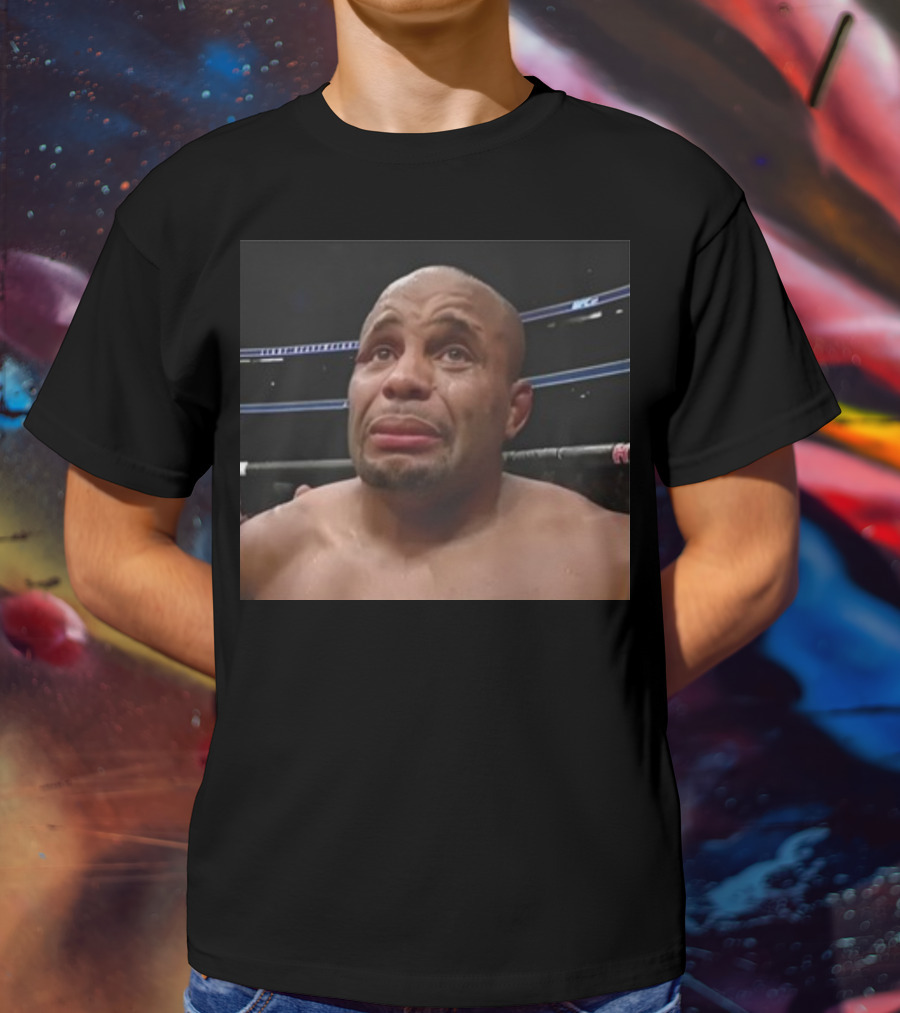 Crying DC Jon Jones Meme Reaction UFC Fight Face T-Shirt