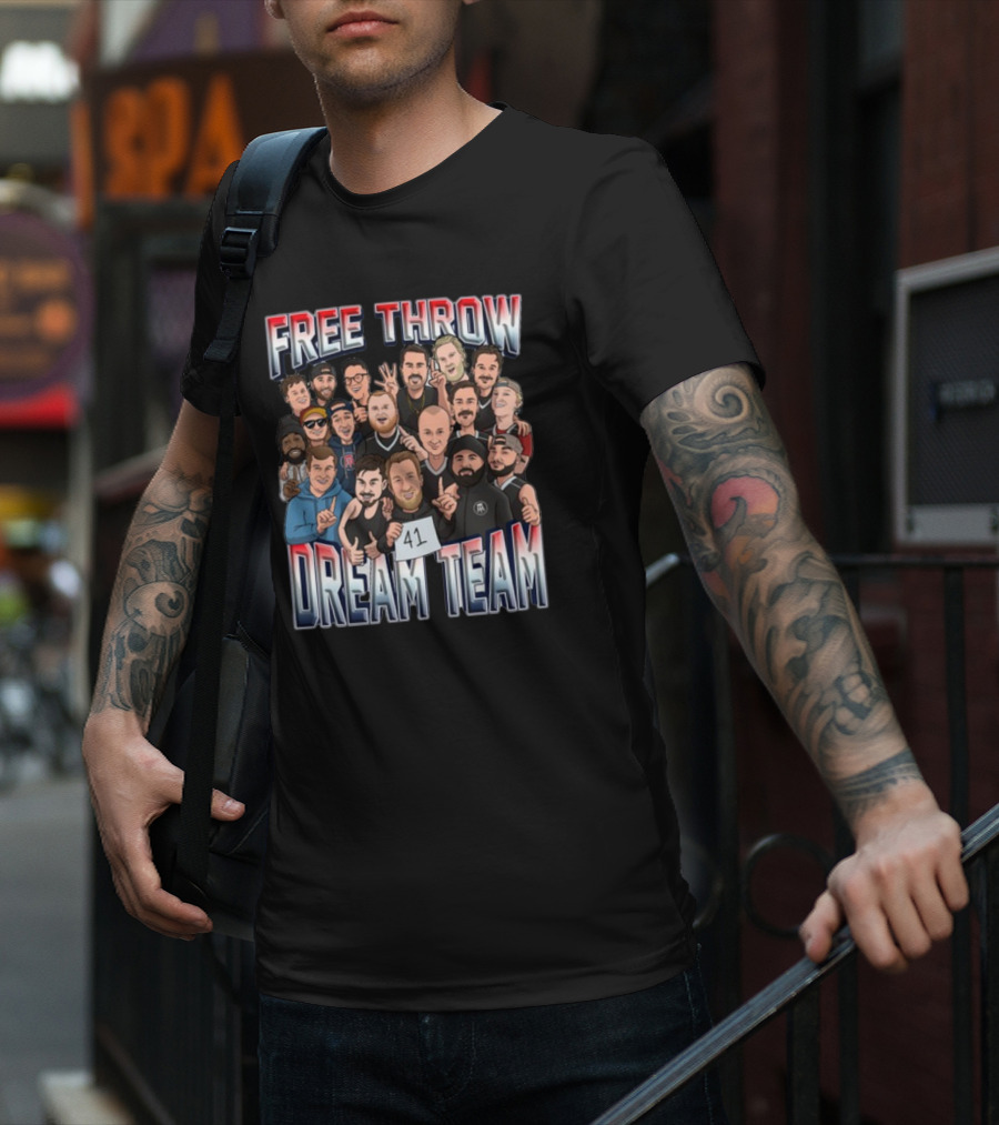 Free Throw Dream Team 41 Group T-Shirt