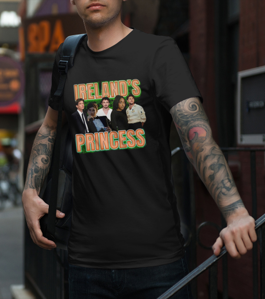 Ireland's Princess With Group Of Five People T-Shirt