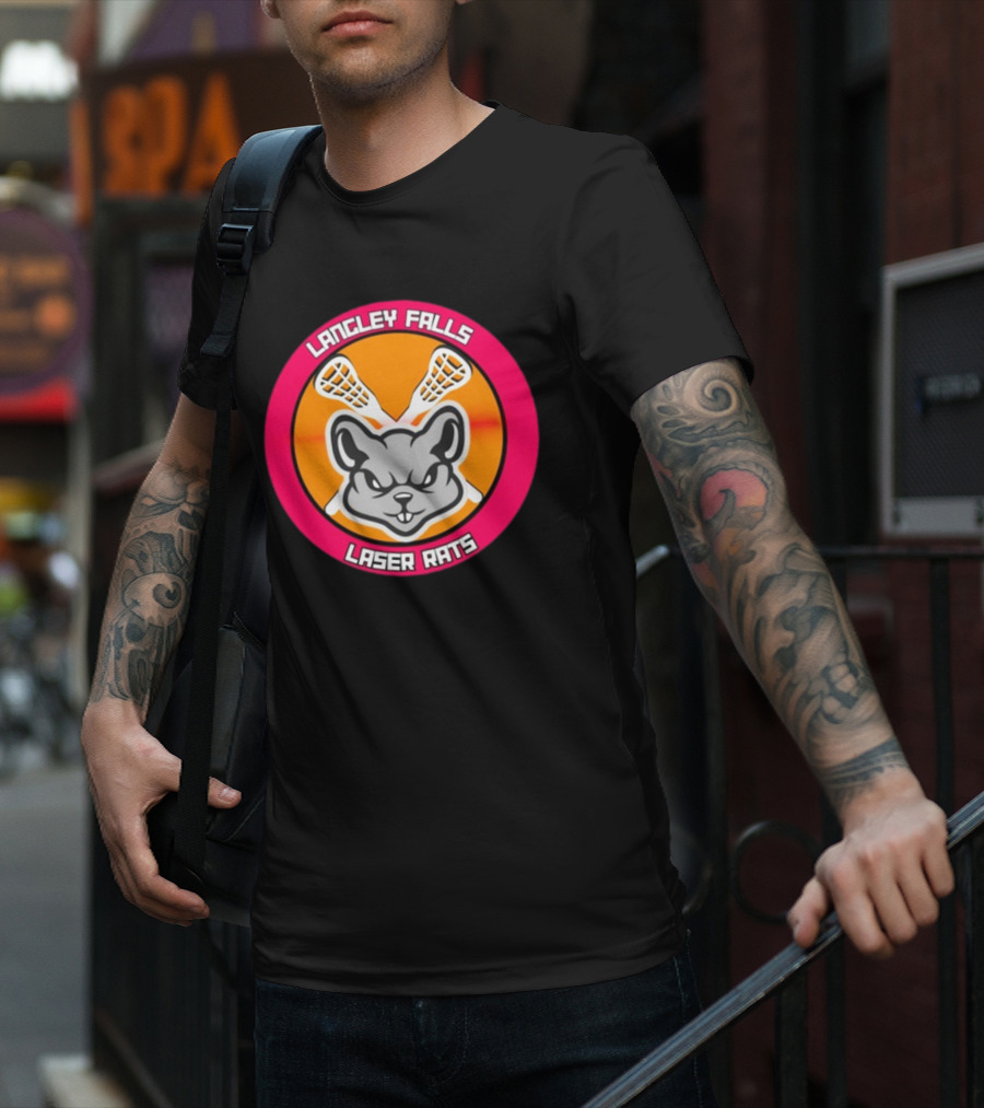 Langley Falls Laser Rats Lacrosse Team T-Shirt