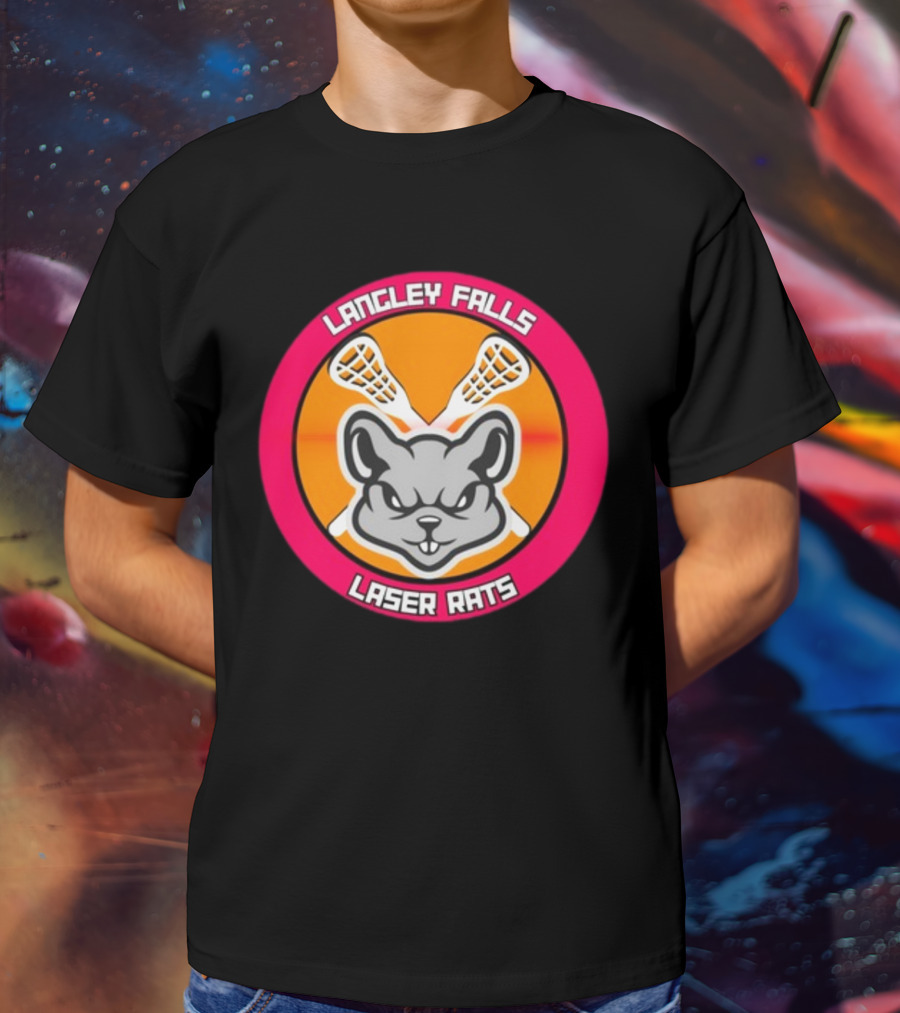 Langley Falls Laser Rats Lacrosse Team T-Shirt
