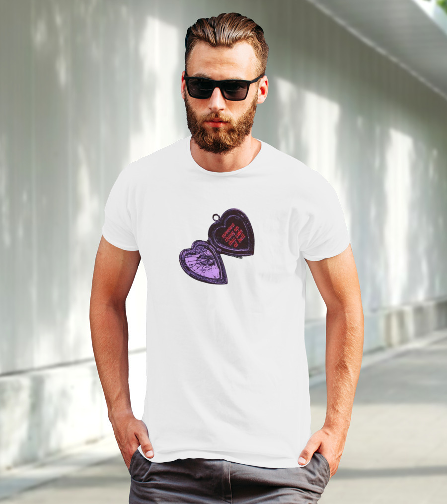 Sweetest Things On This Side Of Hell Broken Heart Pendant T-Shirt