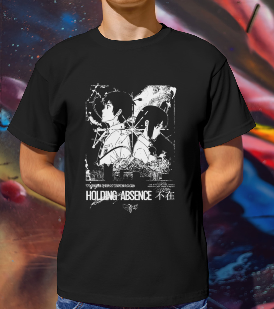 These New Dreams Holding Absence 不在 Anime-Inspired T-Shirt